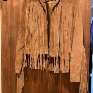 Fringe Suede Jacket New